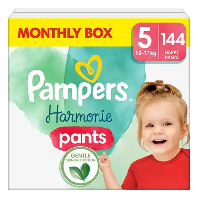 Pampers Harmonie Baby plenkové kalhotky velikost 5 (12–17 kg)