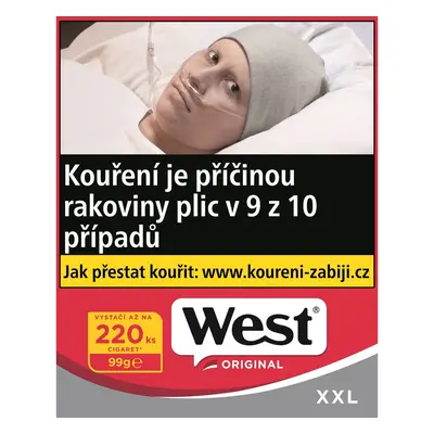 West Red XXL cigaretový tabák