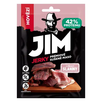 Jim Jerky hovězí se slaninou