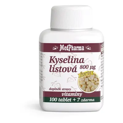 MedPharma Kyselina listová 800mcg tbl.107