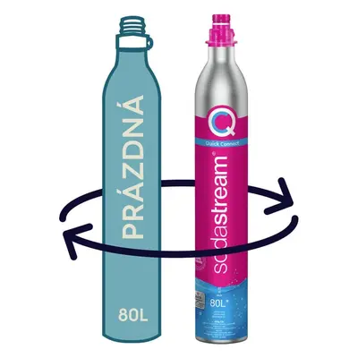 Sodastream Plyn CQC CO2 na výměnu za prázdnou láhev