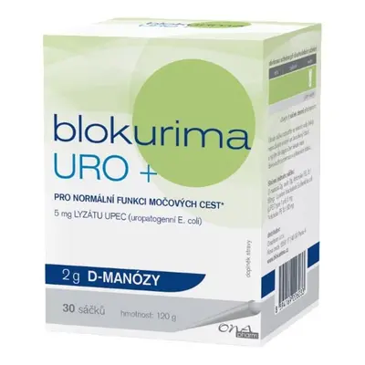 Blokurima URO+ 2g d-manózy 30 sáčků