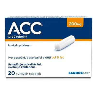 ACC 200MG Tvrdá tobolka 20