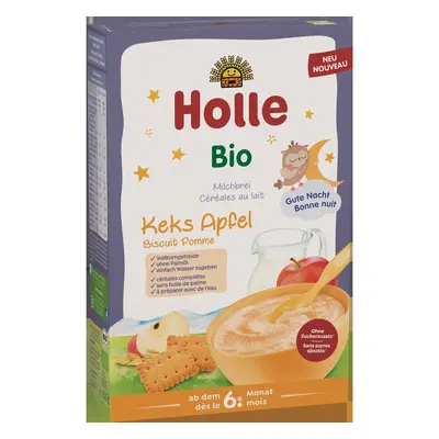 Holle BIO Mléčná kaše se špaldovými keksy