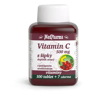 MedPharma Vitamin C 500mg s šípky prod.úč.tbl.107