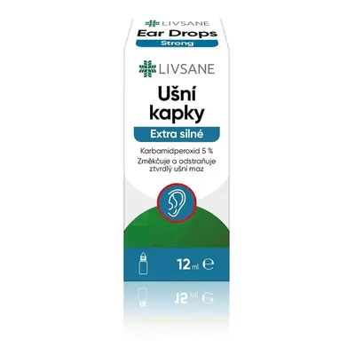 LIVSANE Ušní kapky Extra silné 12ml