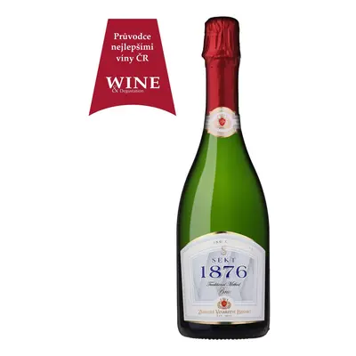 Zámecké vinařství Bzenec Sekt 1876 brut jakostní šumivé 2017