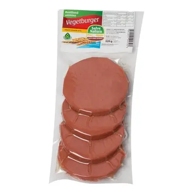 Salve Natura Rostlinná uzenina Vegetburger, 4 ks