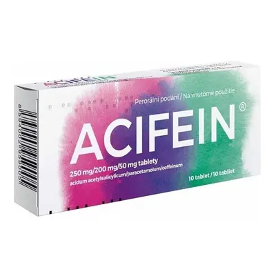 ACIFEIN 250MG/200MG/50MG Tableta 10