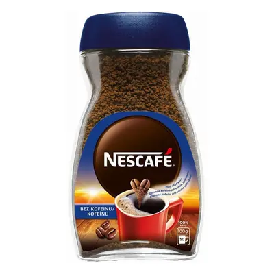 Nescafé Classic bez kofeinu rozpustná káva