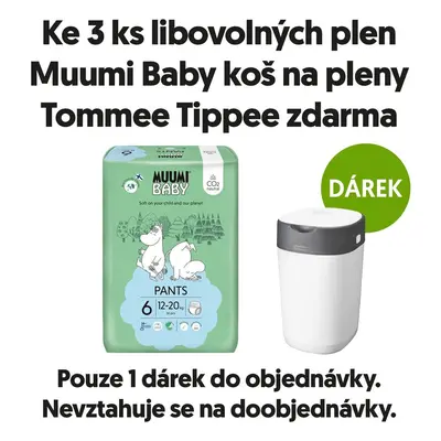 Muumi Baby EKO Plenkové kalhotky pants junior 6 (12–20 kg)