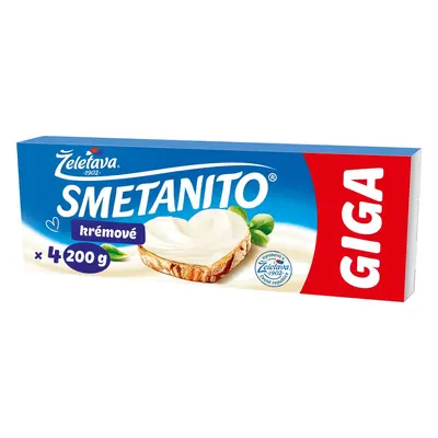 Smetanito Smetanové giga tavený sýr