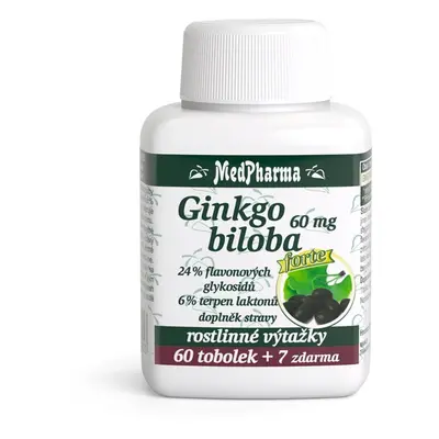 MedPharma Ginkgo biloba 60mg Forte tob.67