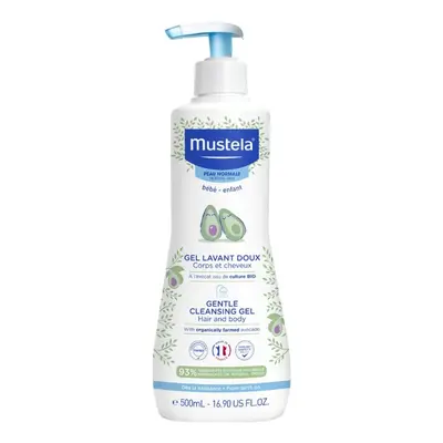 Mustela Jemný čist.tělový/vlasový gel 500ml repack