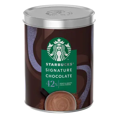 Starbucks Signature Chocolate Horká čokoláda se 42 % kakaa, plechovka