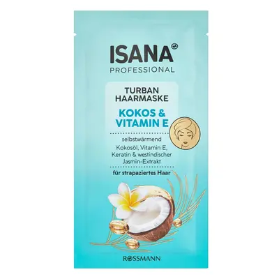 ISANA Professional Termo Turban maska na vlasy kokos