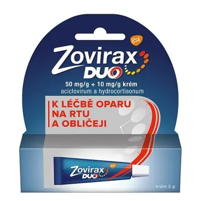 ZOVIRAX DUO 50MG/G+10MG/G krém 1X2G