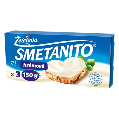 Smetanito Smetanové tavený sýr