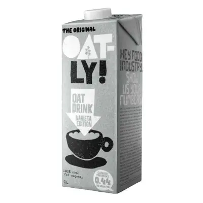 Oatly! Ovesný nápoj Barista Edition