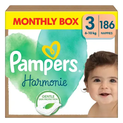 Pampers Harmonie Baby dětské plenky velikost 3 (6–10 kg)