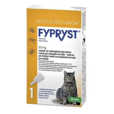 Fypryst Cat 1x0.5ml spot-on pro kočky