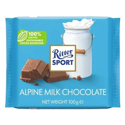 Ritter Sport Mléčná čokoláda s alpským mlékem