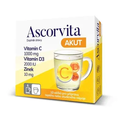 Ascorvita AKUT nápoj 10x3g