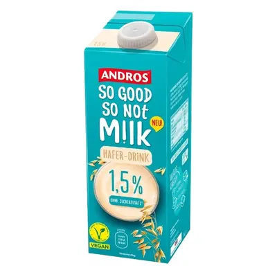 Andros So Good So Not M!lk Ovesný nápoj s 1,5 % tuku