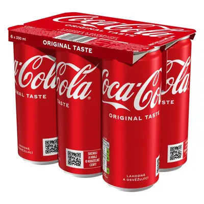 Coca-Cola (6x0,33 l) plech