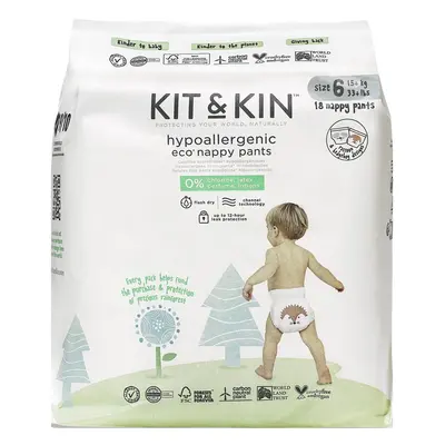 Kit & Kin EKO Plenkové kalhotky velikost 6 (15+ kg)