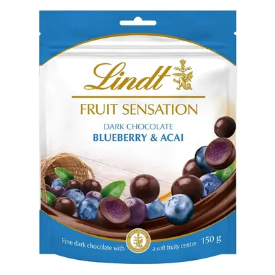 Lindt Sensation Fruit Borůvky & Acai v hořké čokoládě