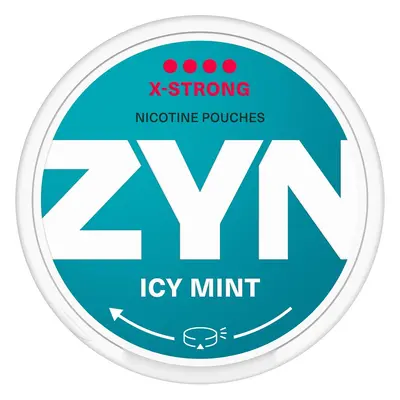 Zyn Icy Mint X-Strong nikotinové sáčky – Doprodej