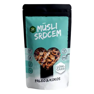 Topnatur Low Carb müsli srdcem