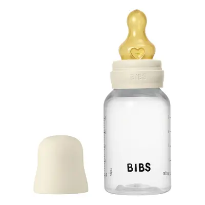 Bibs Ivory antikoliková láhev s kaučukovou savičkou 150 ml