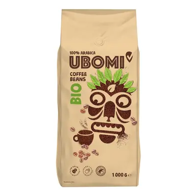 Ubomi BIO Caffe Crema 100% Arabica RFA zrnková káva