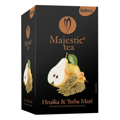 Biogena Majestic Tea Hruška & Yerba Maté