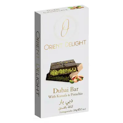 Orient Delight Dubajská tyčinka s Kunafou a pistáciovou krémovou náplní