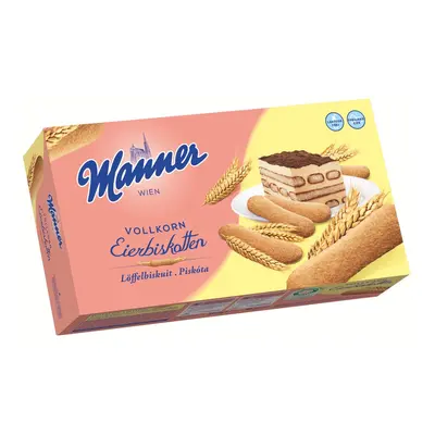 Manner Vollkorn Eierbiskotten celozrnné piškoty