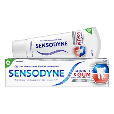 Sensodyne Sensitivity & gum Zubní pasta whitening pro citlivé a bílé zuby