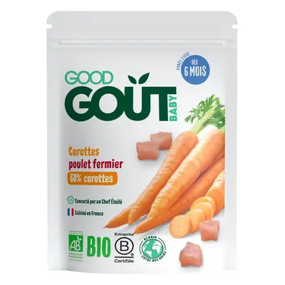 Good Gout BIO Mrkev s farmářským kuřátkem