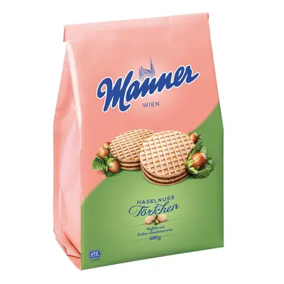 Manner oplatky lískooříšková náplň