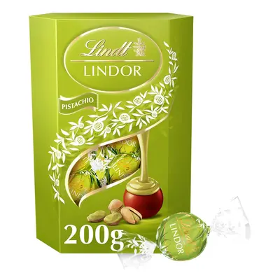 Lindt LINDOR bonboniéra čokoládové pralinky Pistácie