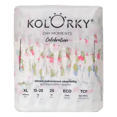 Kolorky EKO Day Moments Celebration jednorázové plenky XL (12–25 kg)