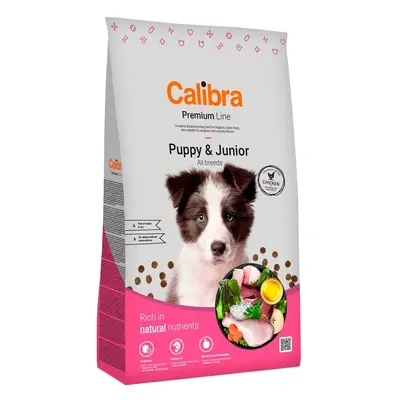 Calibra Dog Premium Line granule pro štěňata a mladé psy s kuřecím