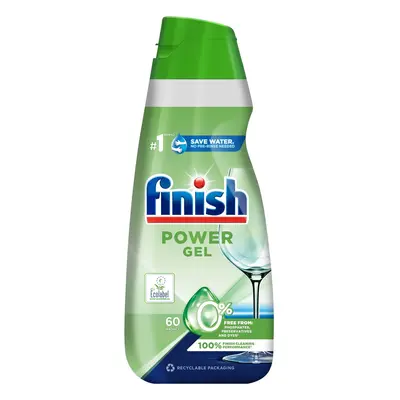 Finish Power 0 % gel do myčky nádobí (0,9 l)