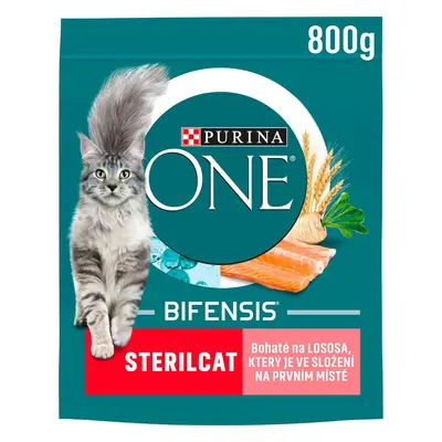 Purina ONE Sterilcat s lososem a pšenicí pro kočky