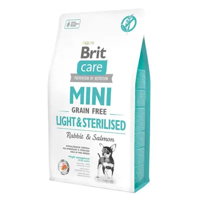 Brit Care Mini Grain-Free Light & Sterilised pro psy