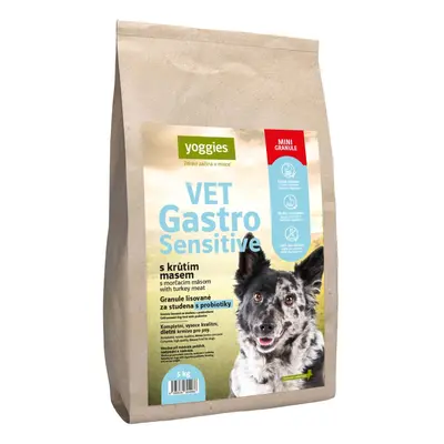 Yoggies VET Gastro Sensitive krůtí maso a probiotika – minigranule pro psy