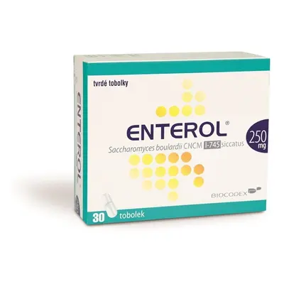 ENTEROL 250MG Tvrdá tobolka 30