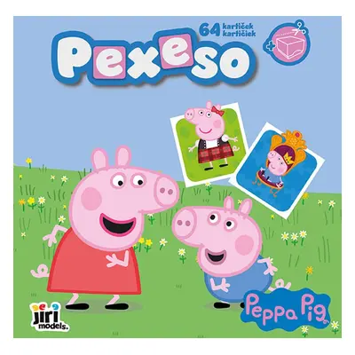 JIRI MODELS Pexeso v sešitu Prasátko Peppa